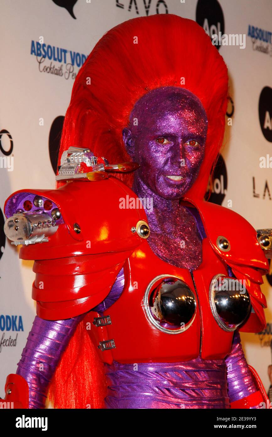 Heidi Klum tritt auf ihrer Halloween Party 2010 auf, die am 31. Oktober 2010 in Lavo in New York City, NY, USA, stattfand. Foto von Pantaleo-Taamallah/ABACAPRESS.COM Stockfoto