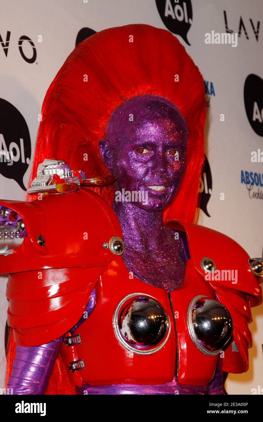 Heidi Klum tritt auf ihrer Halloween Party 2010 auf, die am 31. Oktober 2010 in Lavo in New York City, NY, USA, stattfand. Foto von Pantaleo-Taamallah/ABACAPRESS.COM Stockfoto