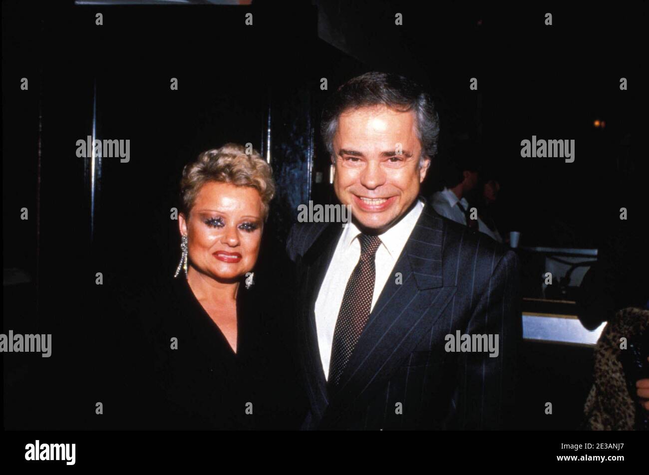Jim Bakker und Tammy Faye Bakker 1987 Quelle: Ralph Dominguez/MediaPunch Stockfoto