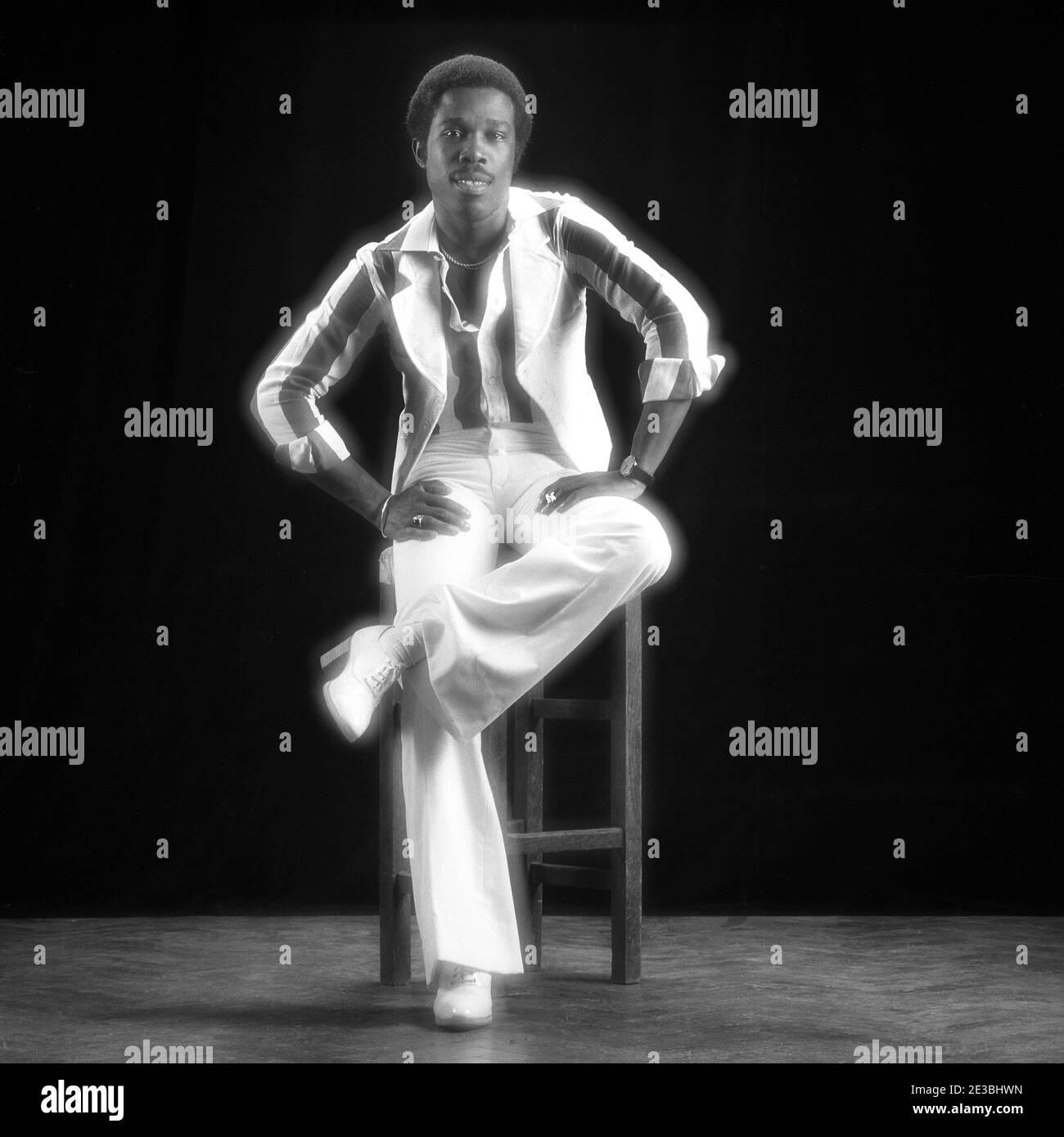 Billy Ocean 1/1977 Stockfoto