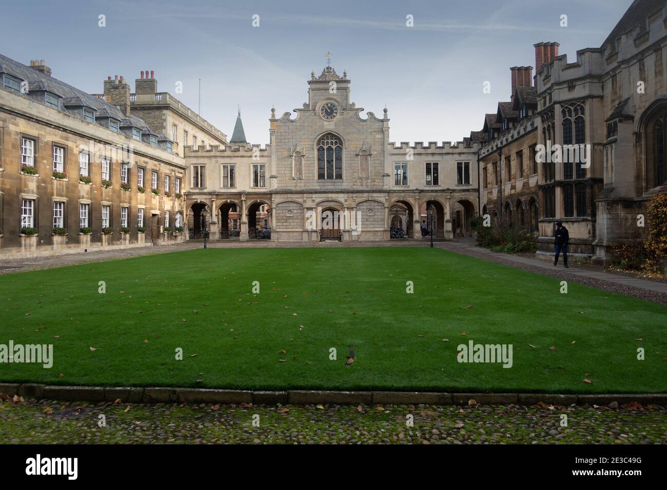 Peterhouse ist ein College der University of Cambridge. Es ist die älteste Hochschule der Universität, gegründet im Jahr 1284 Stockfoto