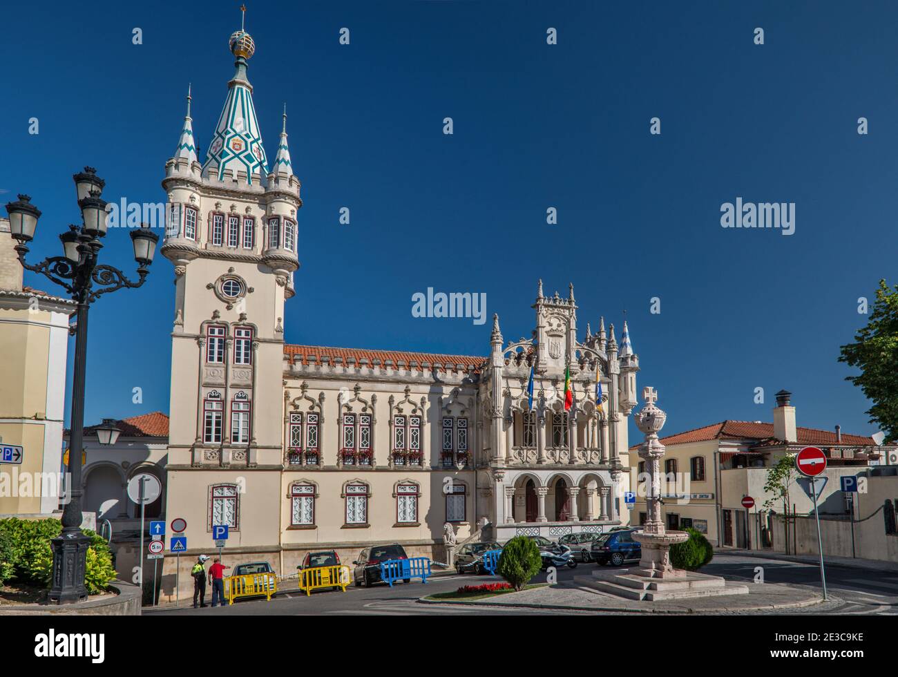 Camara Municipal (Rathaus) in Sintra, Lissabon Bezirk, Lissabon Region, Portugal Stockfoto