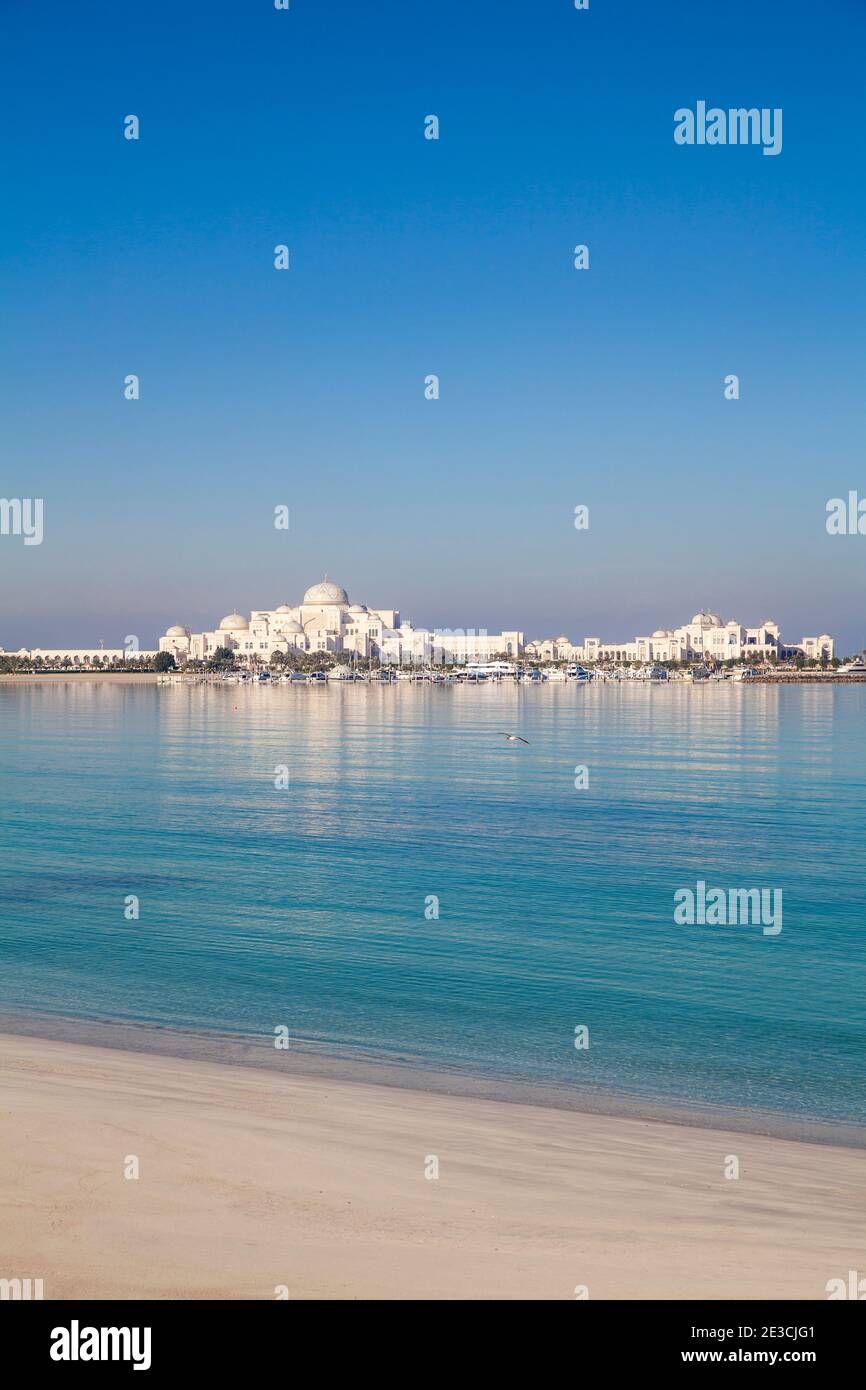 Die Vereinigten Arabischen Emirate, Abu Dhabi, Presidential Palace Stockfoto