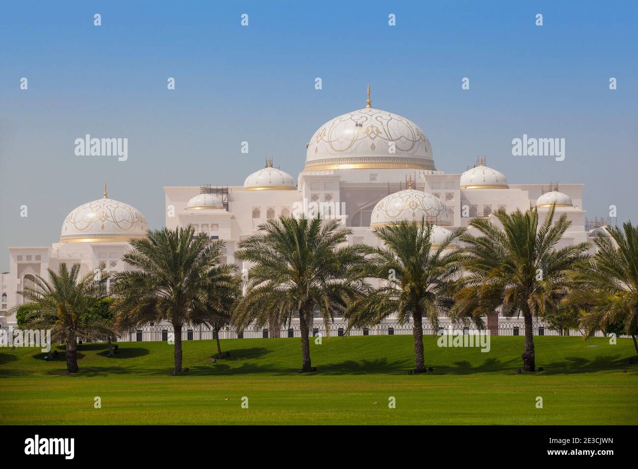 Die Vereinigten Arabischen Emirate, Abu Dhabi, Presidential Palace Stockfoto