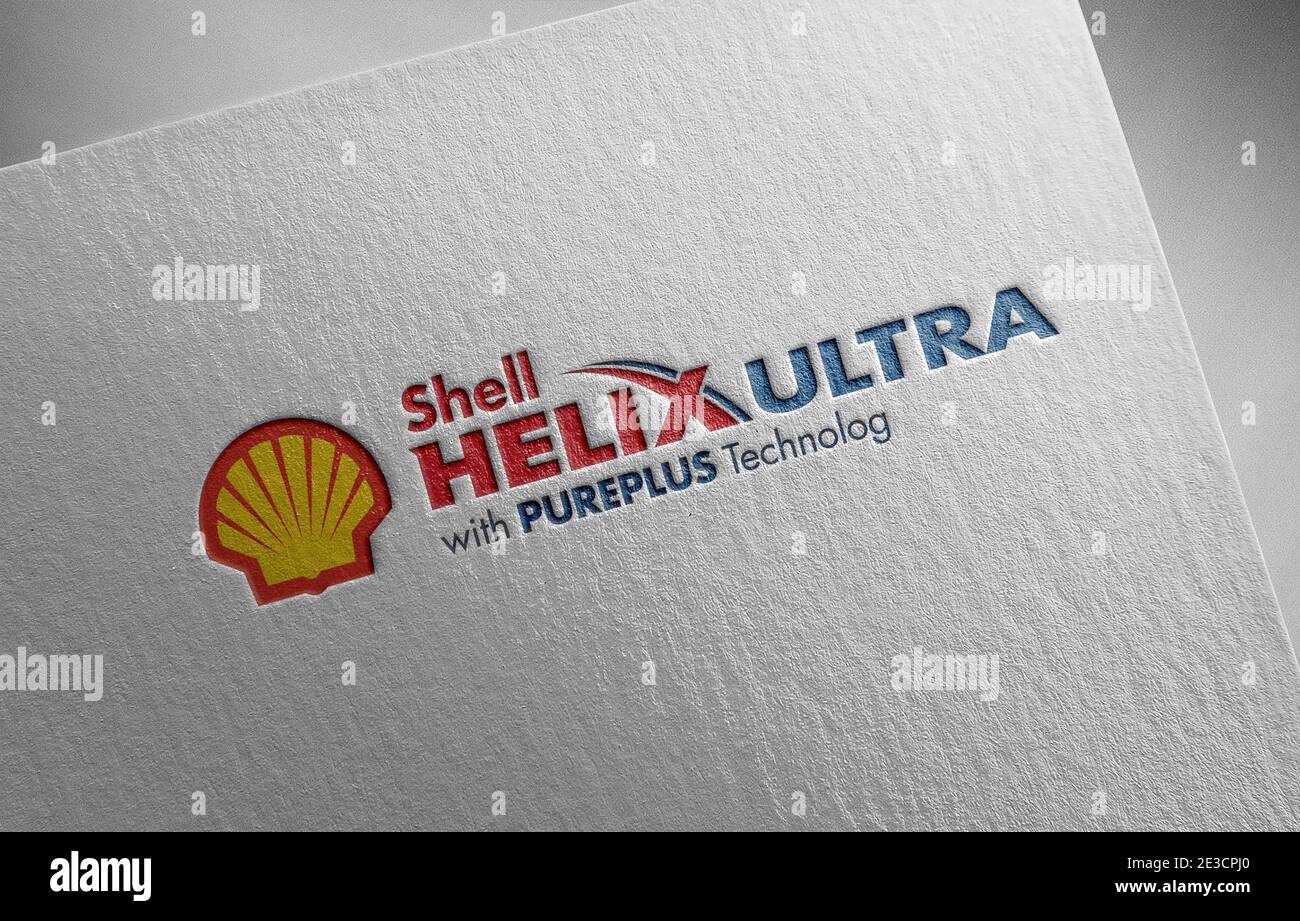 Shell Logo Papier Textur Illustration Stockfoto