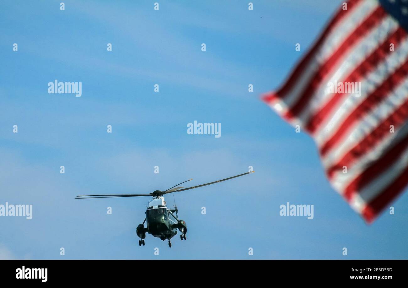 Hubschrauber, Marine Corp., Washington D.C. Stockfoto