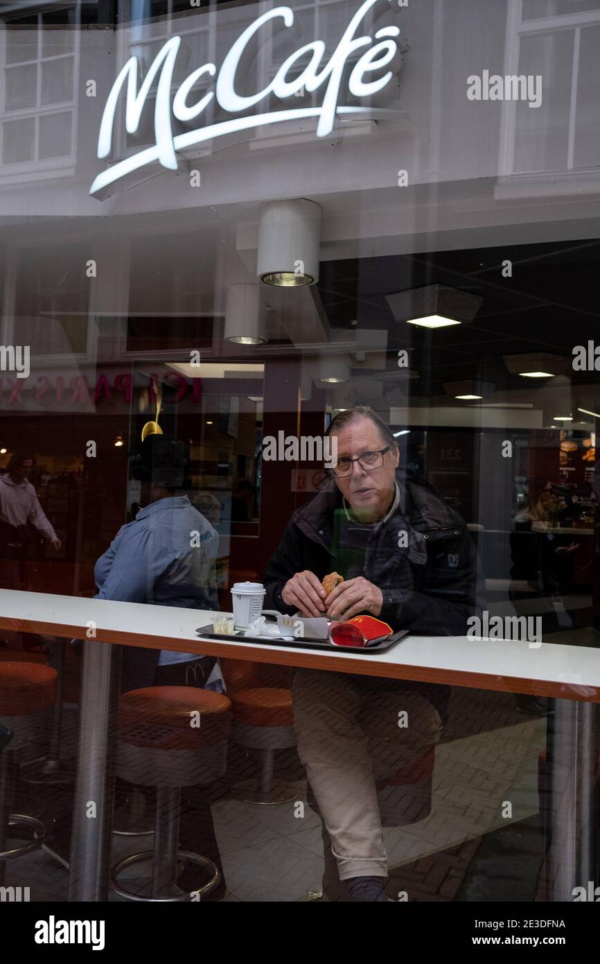 Alltag in Amsterdam, Niederlande. Foto von Martin Bertrand / Hans Lucas. Vie quotidienne à Amsterdam, Pays-Bas. Photographie de Martin Be Stockfoto