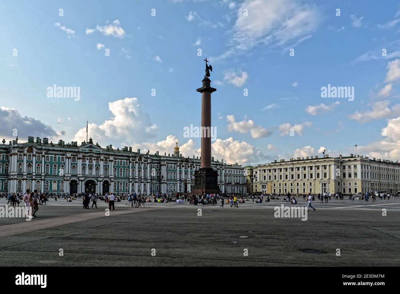 St. Petersburg im Sommer. Sehenswürdigkeiten der "nördlichen Hauptstadt" Russlands. Stockfoto