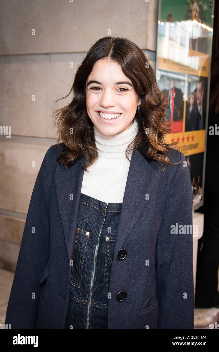 Gala Gordon kommt am Vererbungspressetag im Noel Coward Theatre, St Martins Lane, London an. Stockfoto