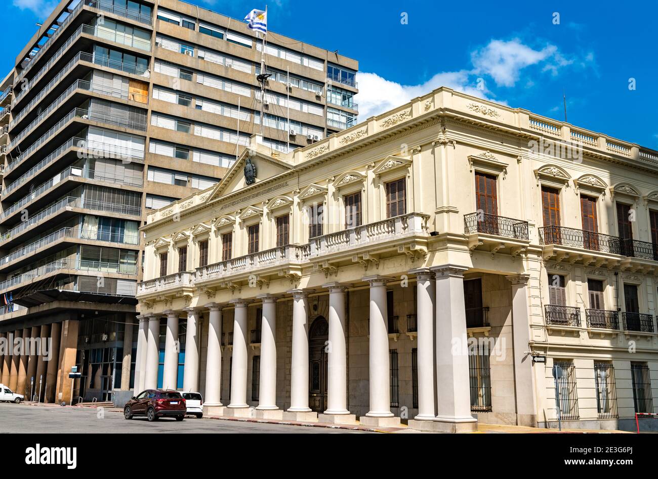 Estevez Palast in Montevideo, Uruguay Stockfoto