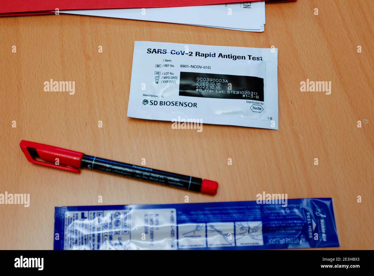 Test mit einem pcr Fotos und Bildmaterial in hoher Auflösung Alamy