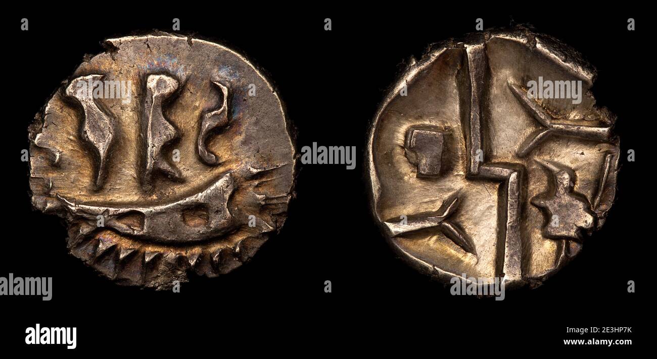 ABC 2208 Durotriges Duro Boot Bird Quarter Stater Stockfoto