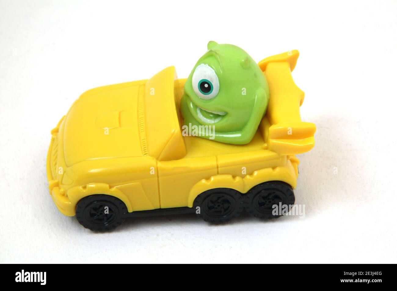 Monster Inc Charakter Michael (Mike) Wazowski Spielzeug Stockfoto