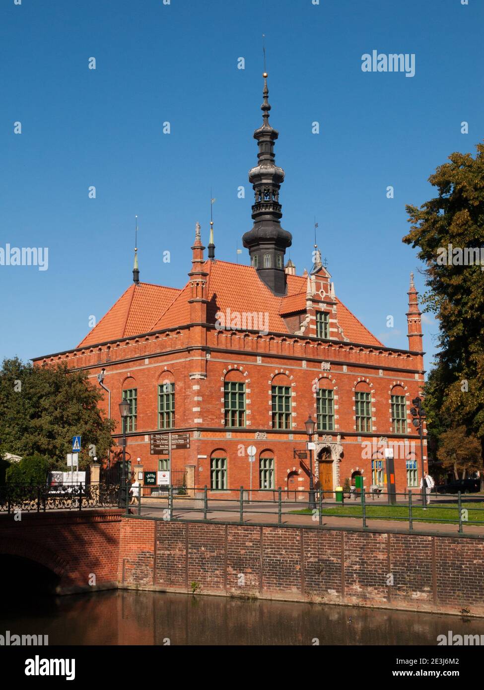 Renaissance-Gebäude des Alten Rathauses in Danzig, Polen Stockfoto Renaissance-Gebäude des Alten Rathauses in Danzig, Polen Stockfoto