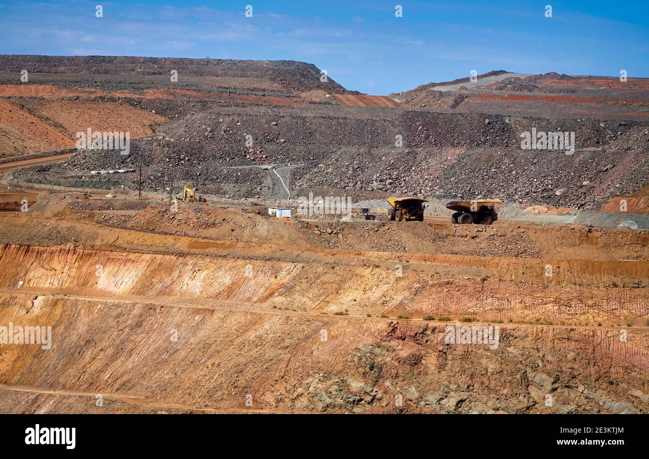 Kalgoorlie Bergbaustadt in Westaustralien Stockfoto