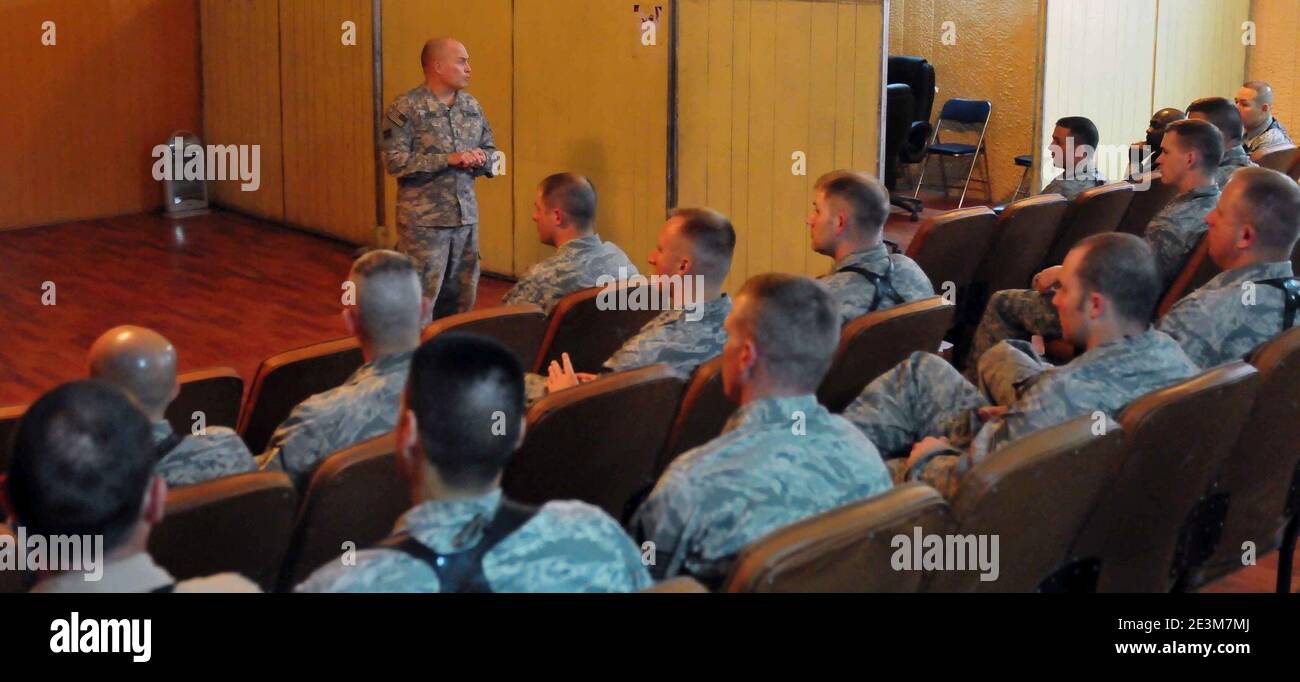 Maj. General David Hogg, Stellvertretender Kommandant-Armee, NATO Training Mission Afghanistan Stockfoto