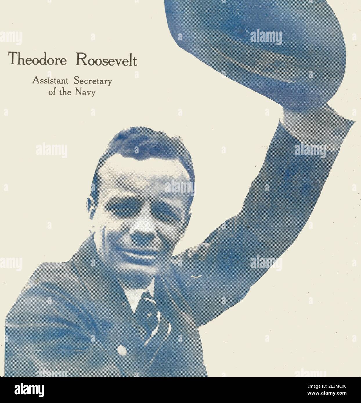 Theodore Roosevelt - stellvertretender Sekretär der Marine, um 1921 Stockfoto