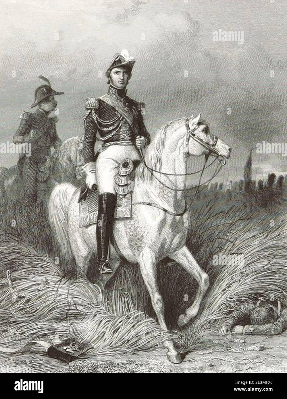 Marschall Davout. Stockfoto