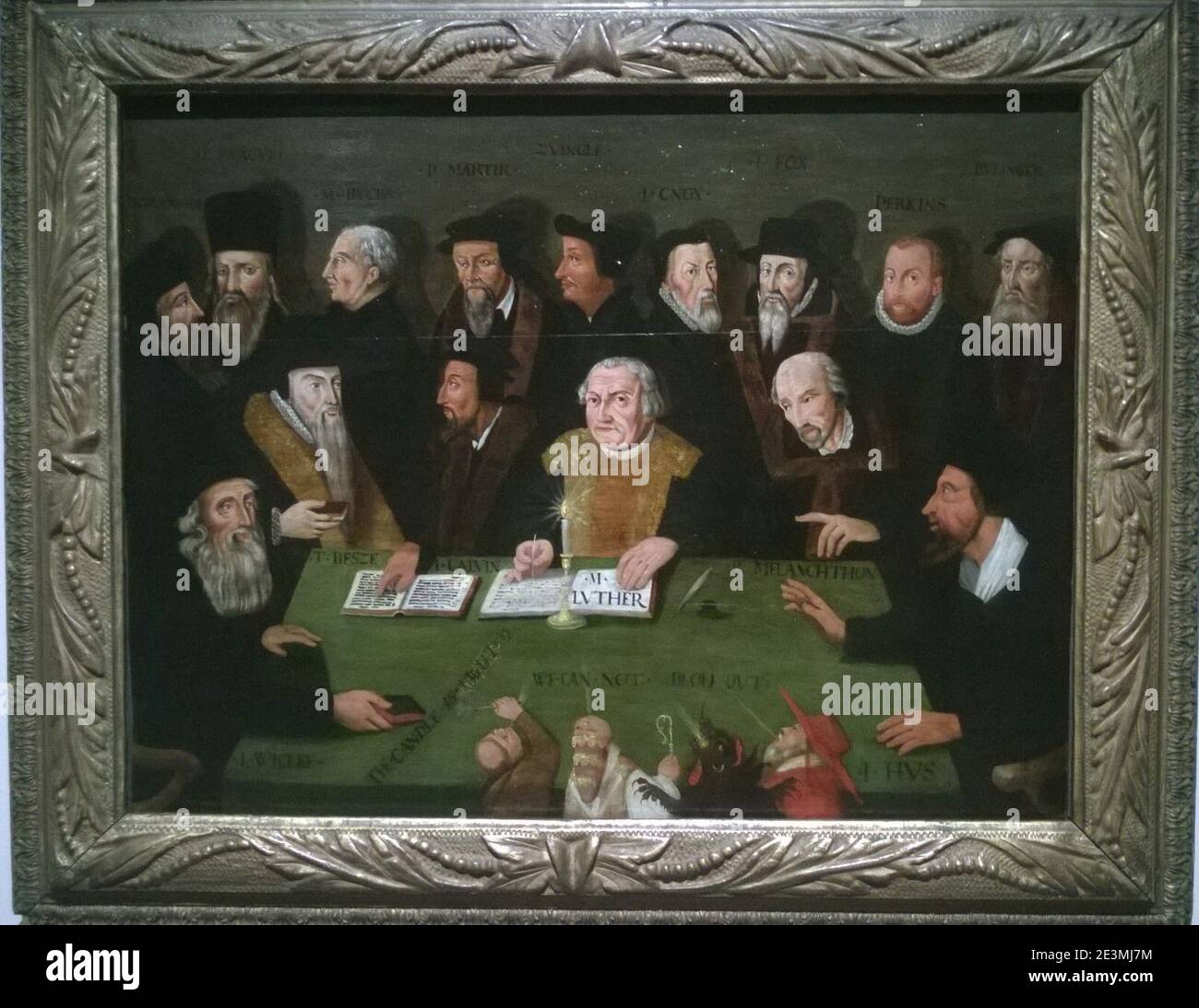 Martin Luther und Reformer WP 20171121 066. Stockfoto