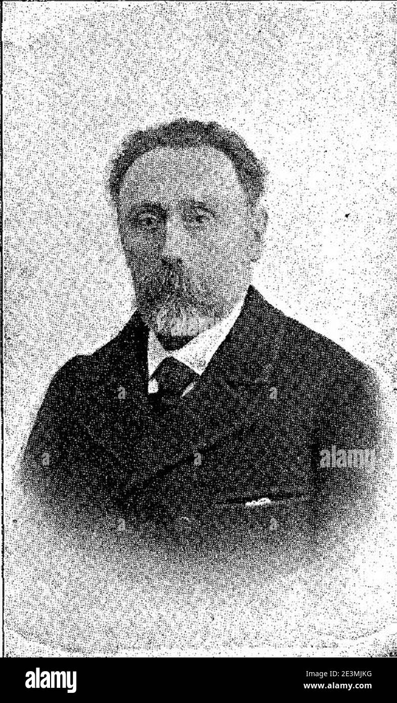 Manuel Català i Calzada. Stockfoto