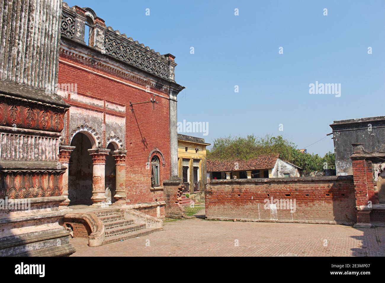 Innenansicht des Darbhanga Palastes, Darbhanga, Bihar, Indien Stockfoto