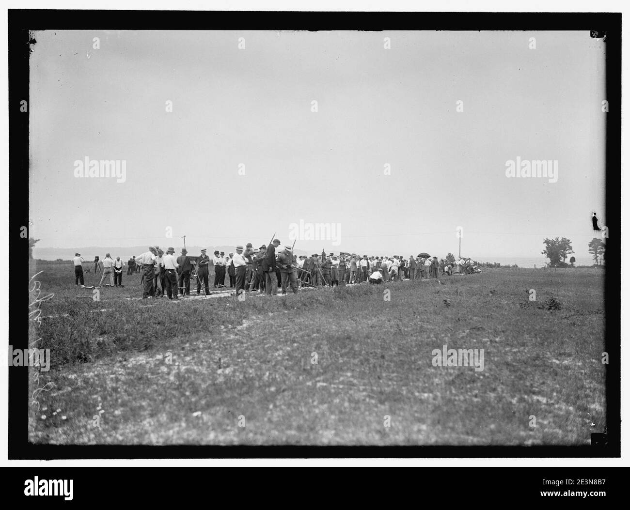 MARINE CORPS SCHIESSSTAND, Winthrop, MD. VIEWS Stockfoto