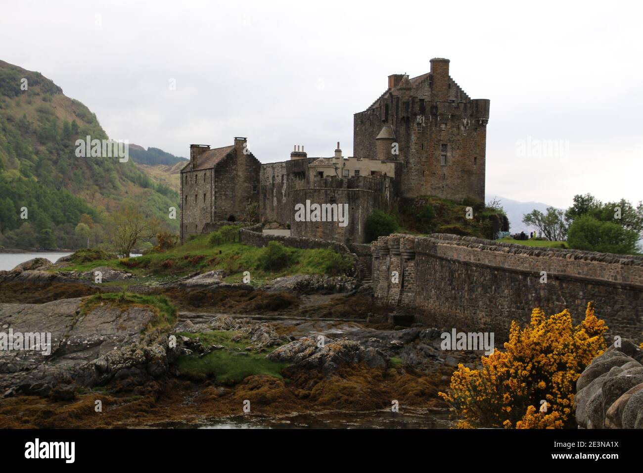 Eilean Donan Castle in den Highlands, Schottland Stockfoto