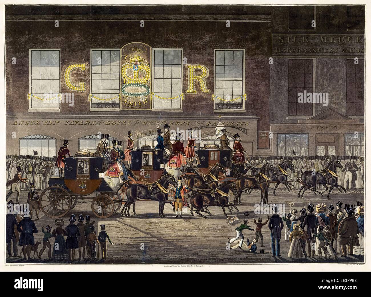19th Century London Night Stockfotos Und Bilder Kaufen Alamy