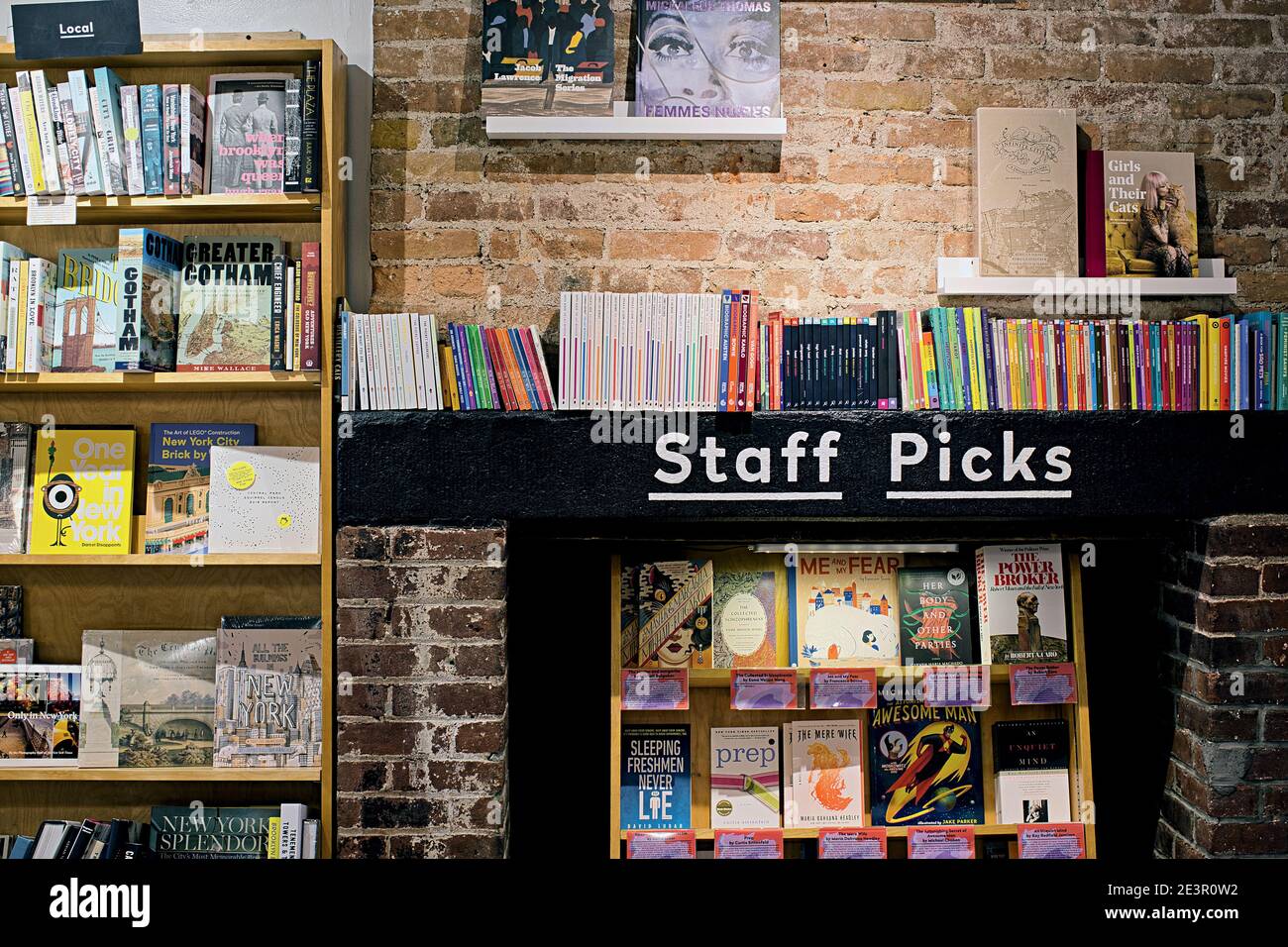 USA / New York City / Brooklyn / Buchhandlungen / Indie Buchhandlung Bücher sind Magie in Brooklyn , New York . Stockfoto