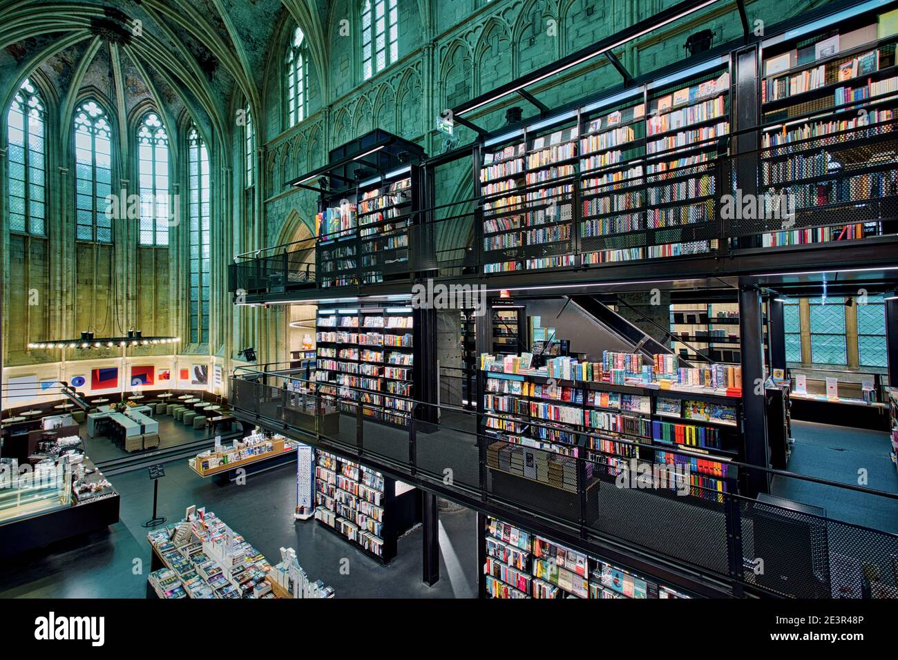 Maastricht dominikanische buchhandlung -Fotos und -Bildmaterial in