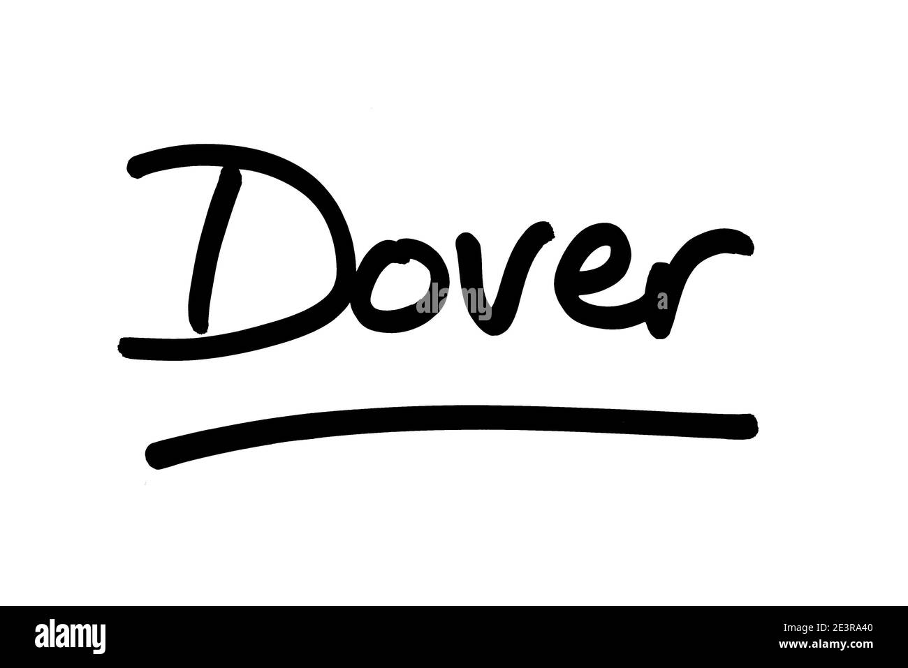 Dover - die Hauptstadt des Staates Delaware, in den Vereinigten Staaten von Amerika. Stockfoto