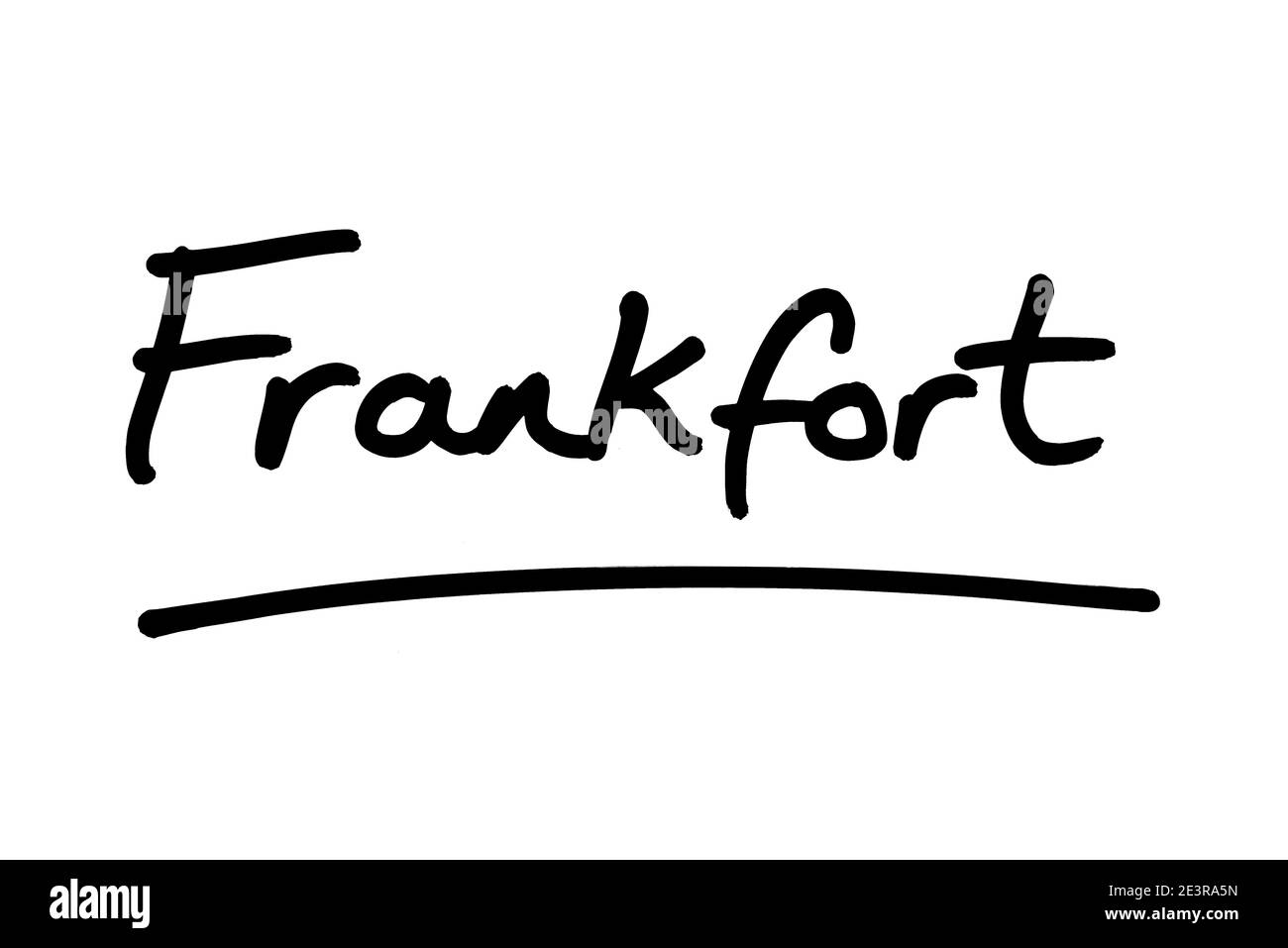 Frankfort - die Hauptstadt des Staates Kentucky, in den Vereinigten Staaten von Amerika. Stockfoto