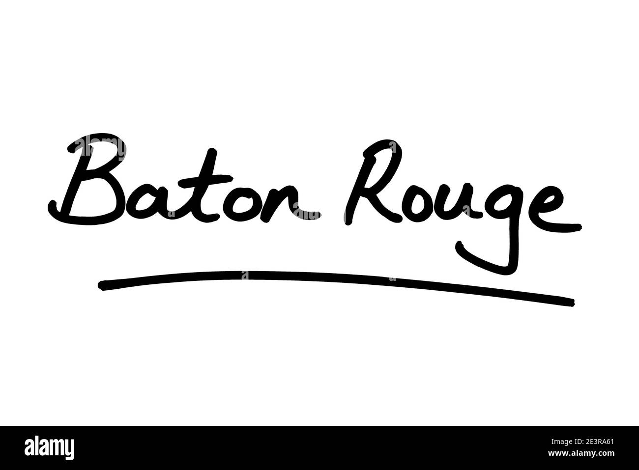 Baton Rouge - die Hauptstadt des Staates Louisiana, in den Vereinigten Staaten von Amerika. Stockfoto