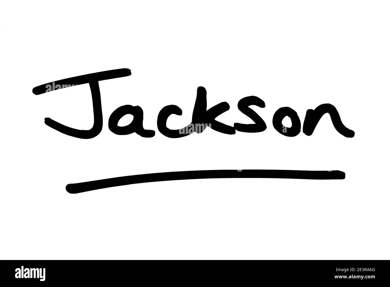 Jackson - die Hauptstadt des Staates Mississippi, in den Vereinigten Staaten von Amerika. Stockfoto