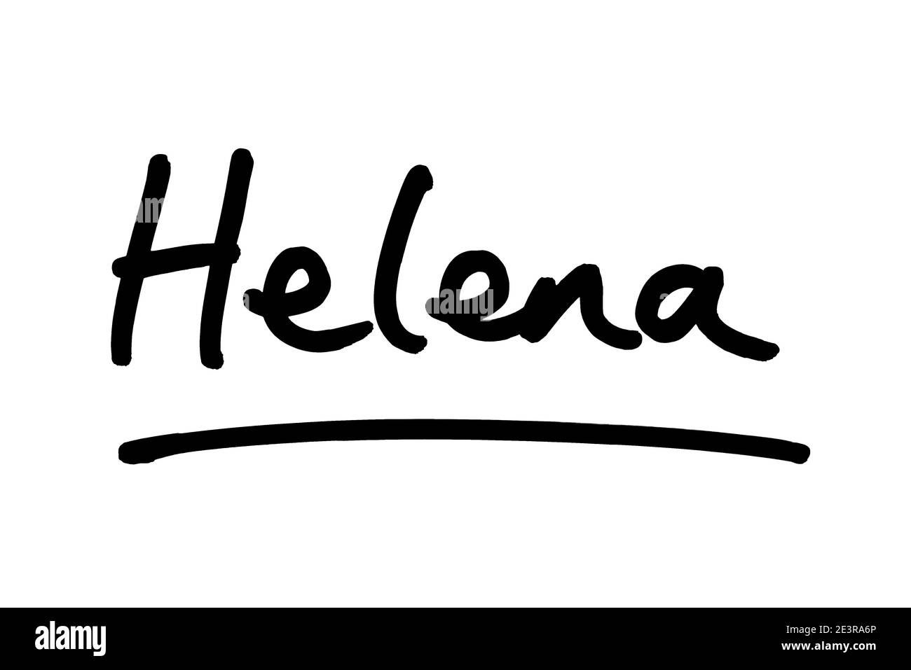 Helena - die Hauptstadt des Staates Montana in den Vereinigten Staaten von Amerika. Stockfoto