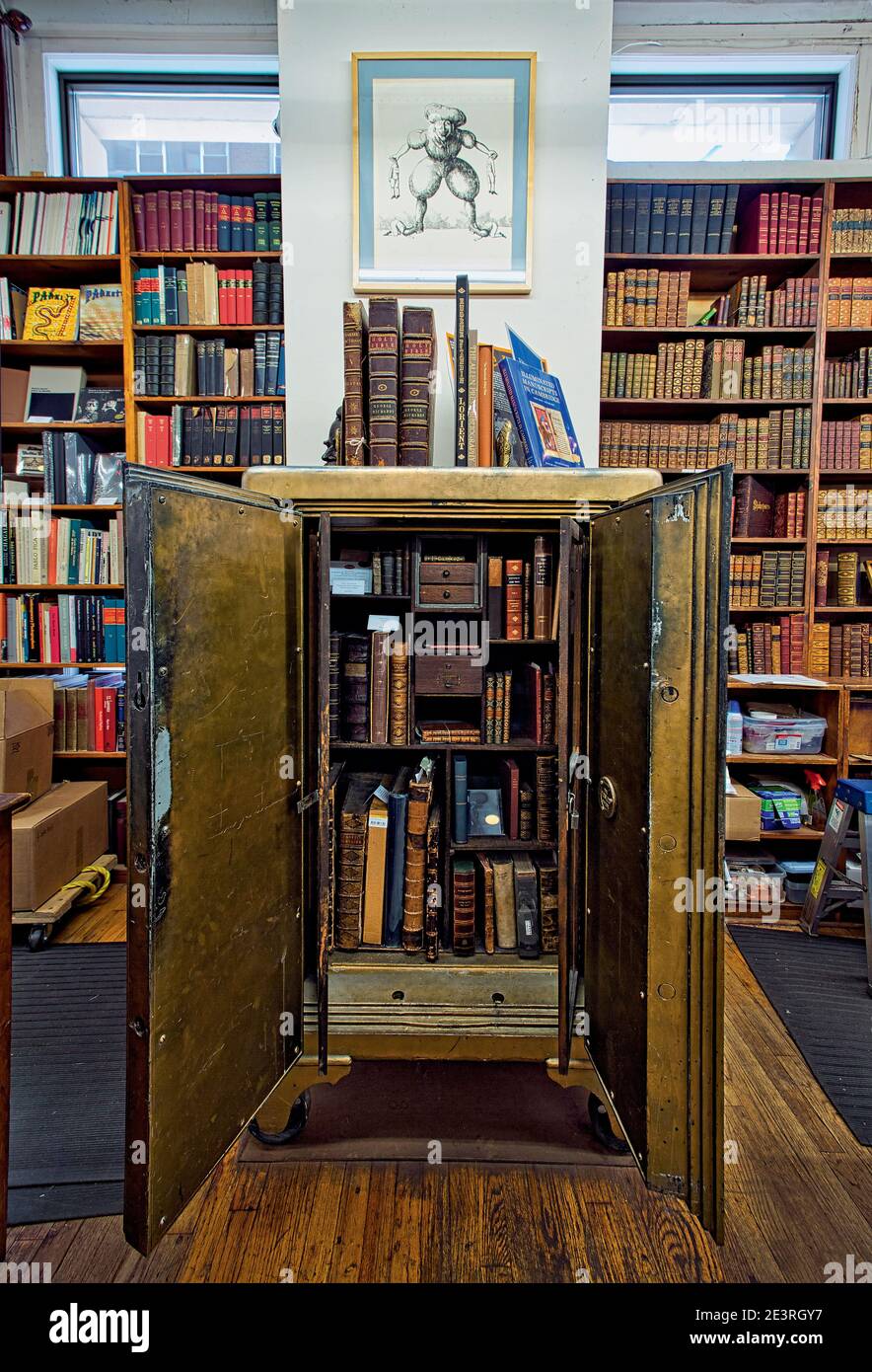 USA / New York City / Buchhandlungen / Seltene Buchhandlung der Strand Buchhandlung in New York City . Stockfoto