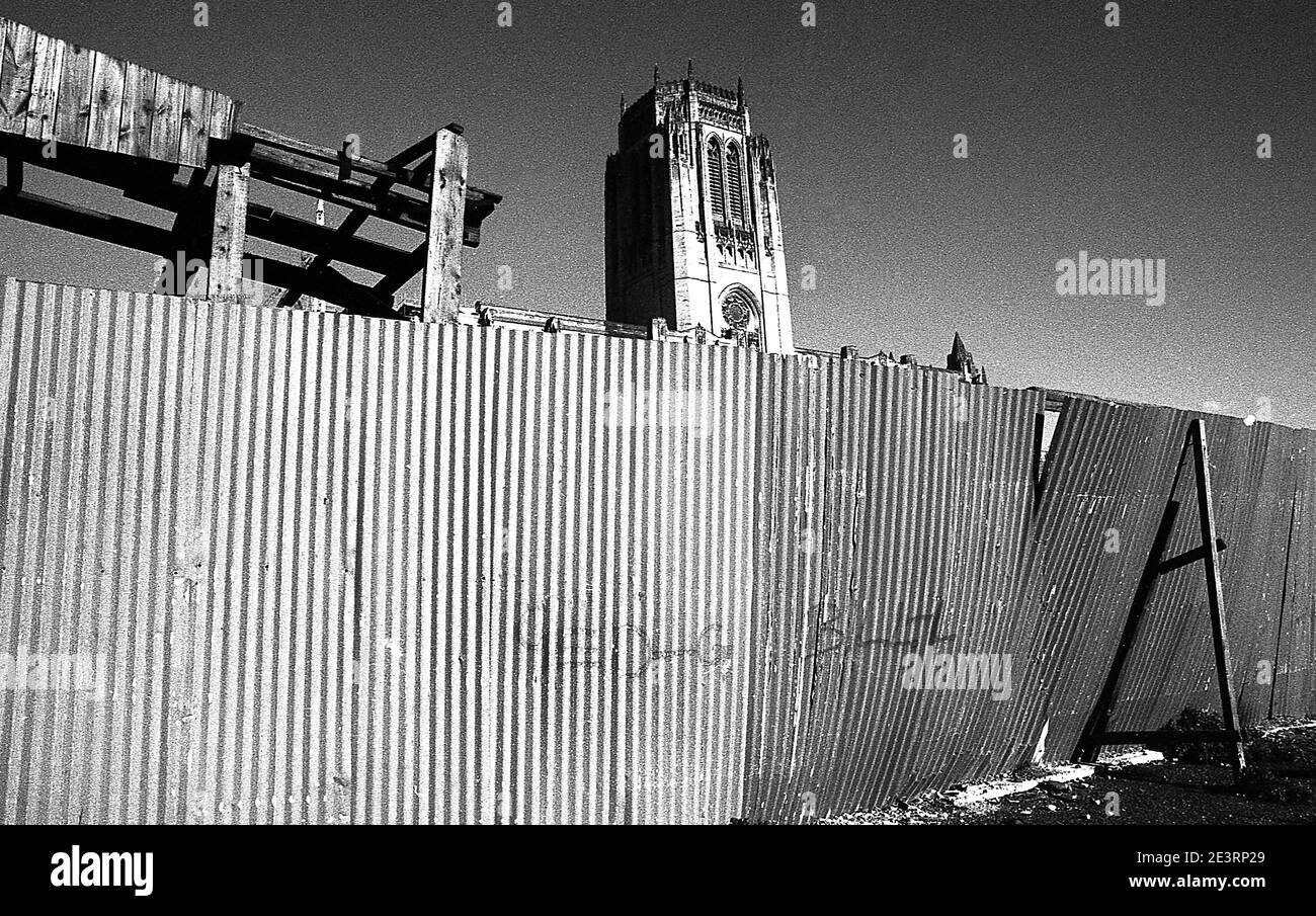 Liverpool Anglican Cathedral 1977 Stockfoto