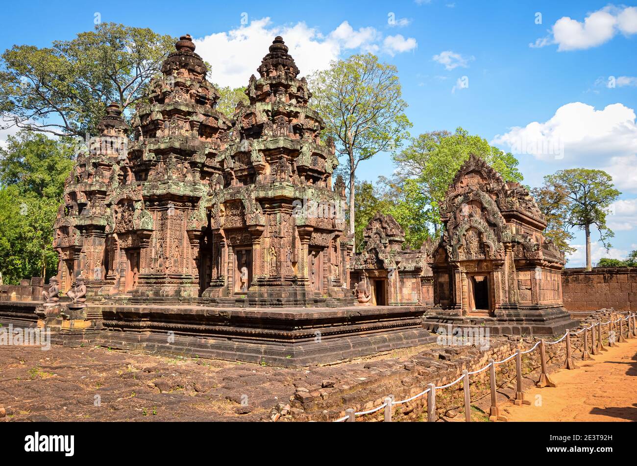 Tempel in Angkor Complex, Kambodscha Stockfoto