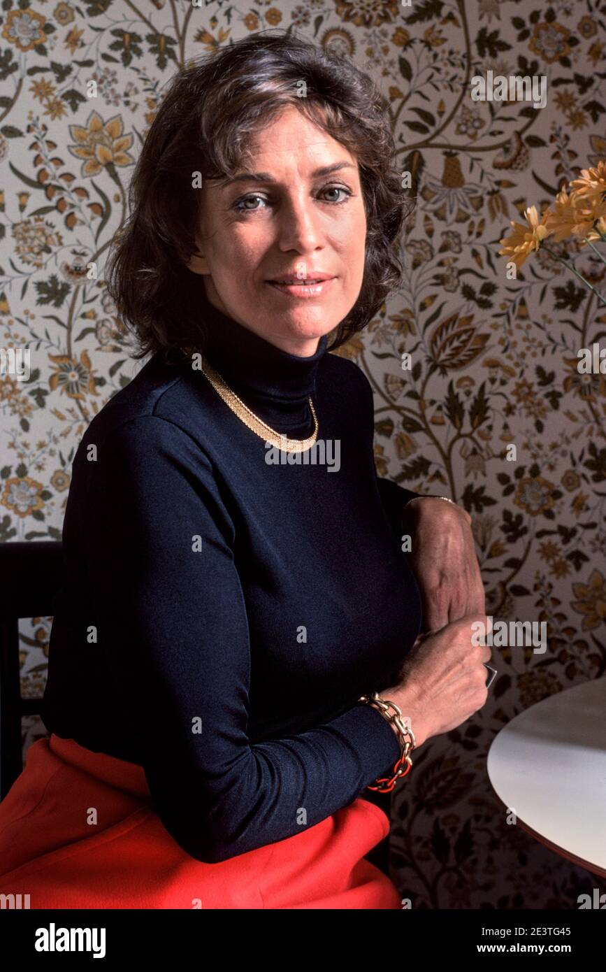 Shirley Conran Writer of Lace and Superwoman 1976 Stockfoto