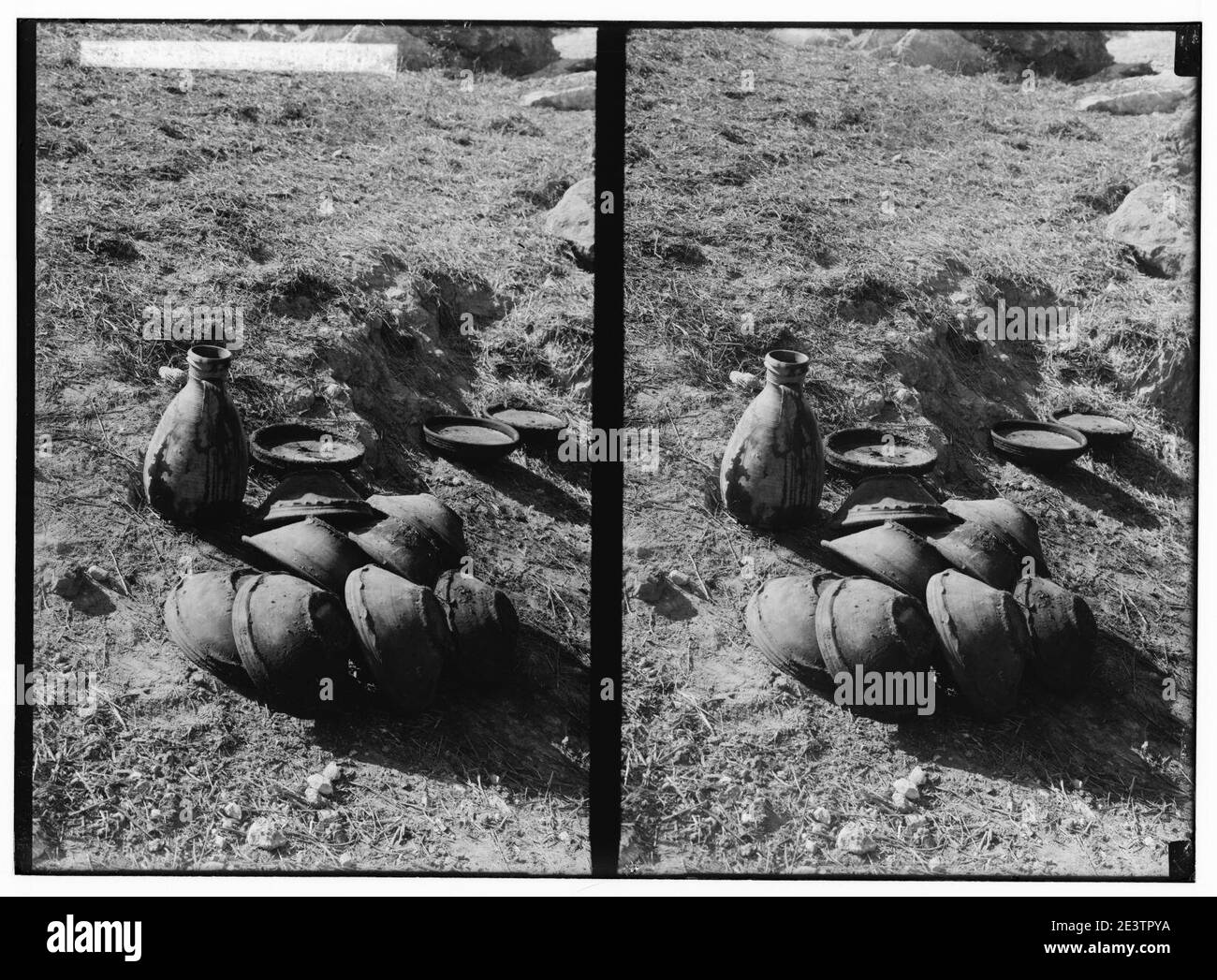 Die schießpulver im Beit Jibrin. Das Verdunsten der Flüssigkeit Stockfoto