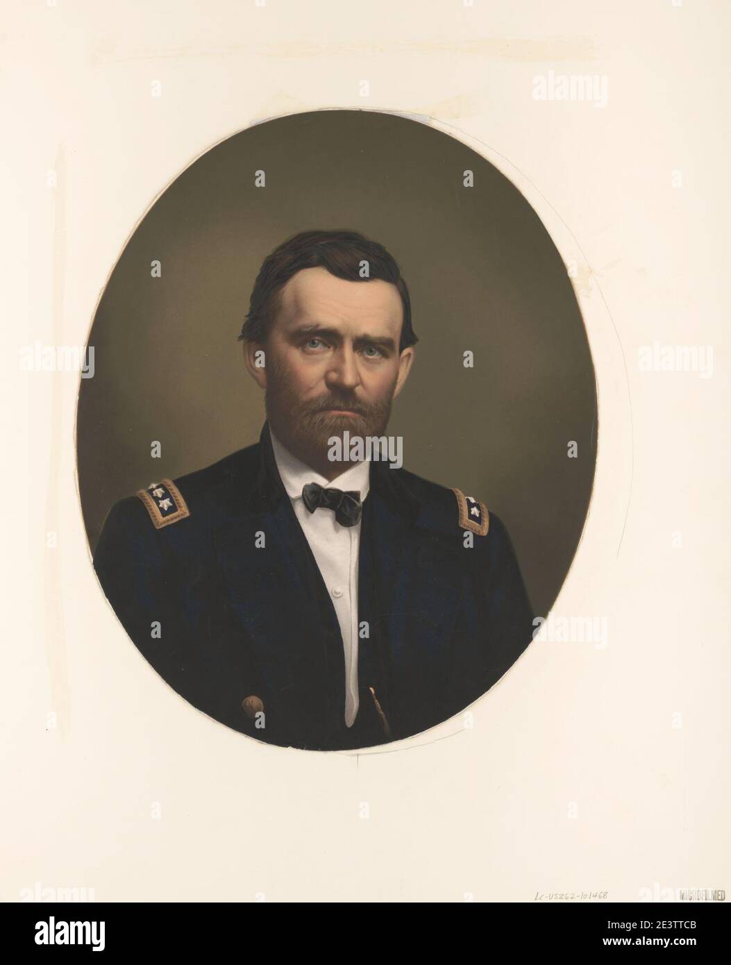 Major General Ulysses S. Grant Stockfoto
