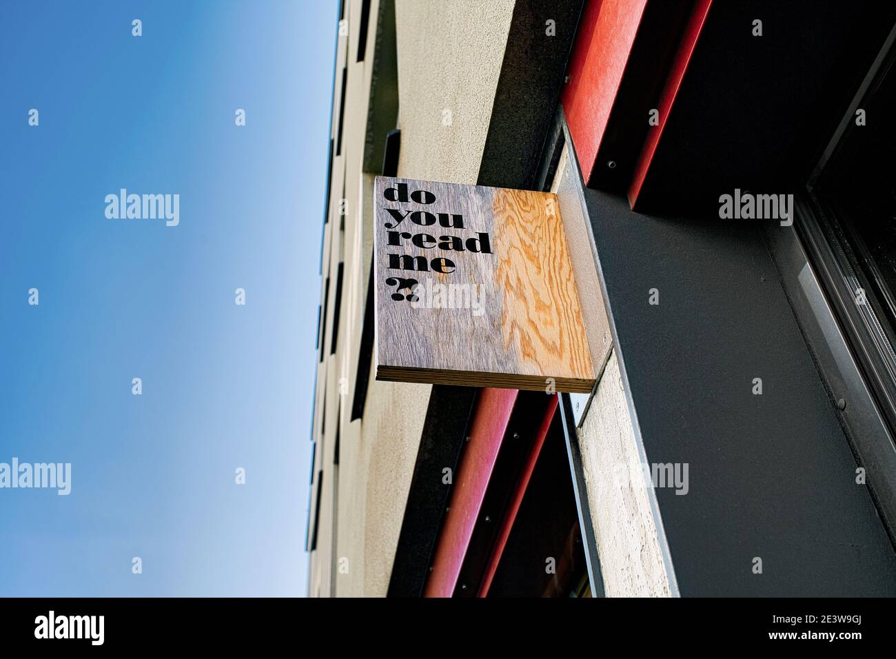 DEUTSCHLAND / Berlin /Buchhandlungen/ Sie lesen mich Buchhandlung in Berlin . Stockfoto