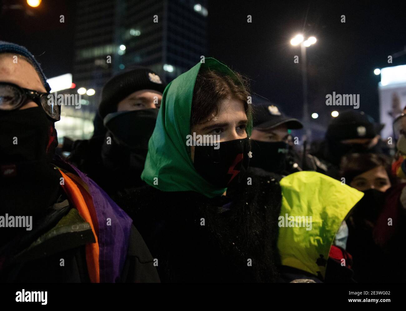 Frauen streik bandana -Fotos und -Bildmaterial in hoher Auflösung – Alamy