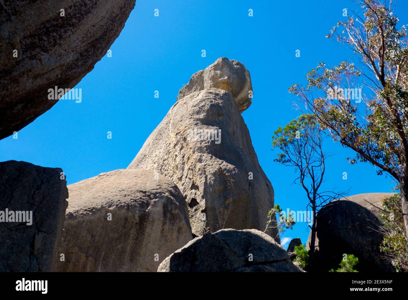 Ägypten in Australien! Die Granite Sphinx Stockfoto