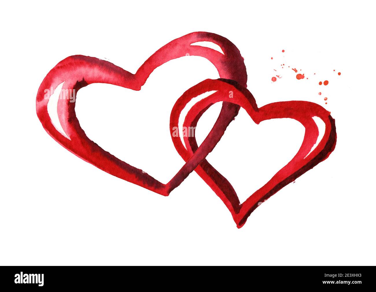 2 Herzen Stockfotos Und Bilder Kaufen Alamy