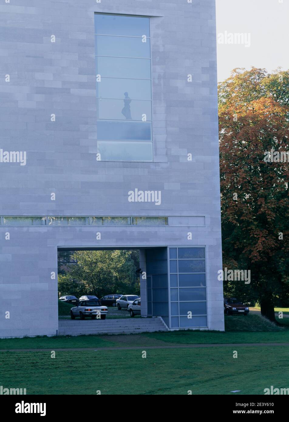 Die National Art Gallery, moderne Erweiterung, außen, Kopenhagen Stockfoto