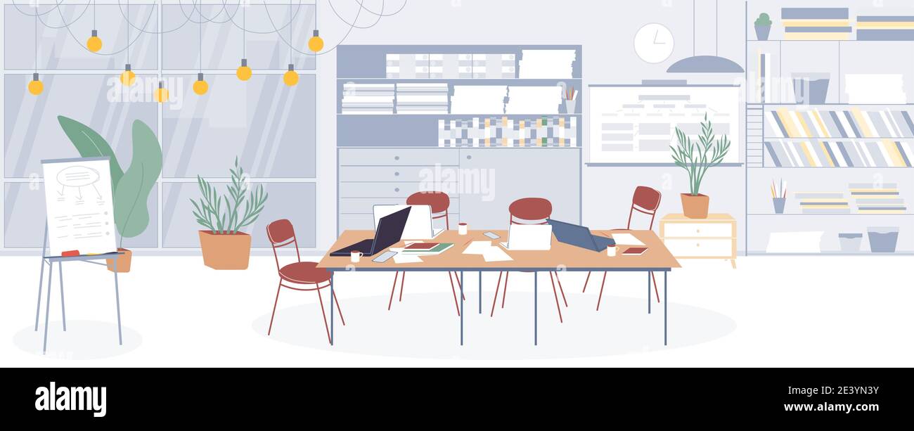 Workflow von Geschäftsleuten flache Vektor Illustration Konzept Stock Vektor