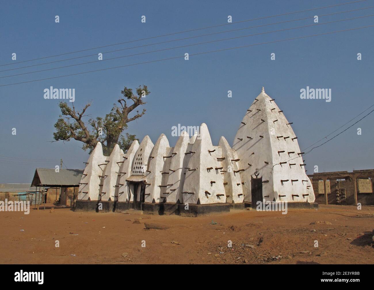 Larabanga Moschee, älteste Moschee in Westafrika Larabanga, Ghana Februar Stockfoto