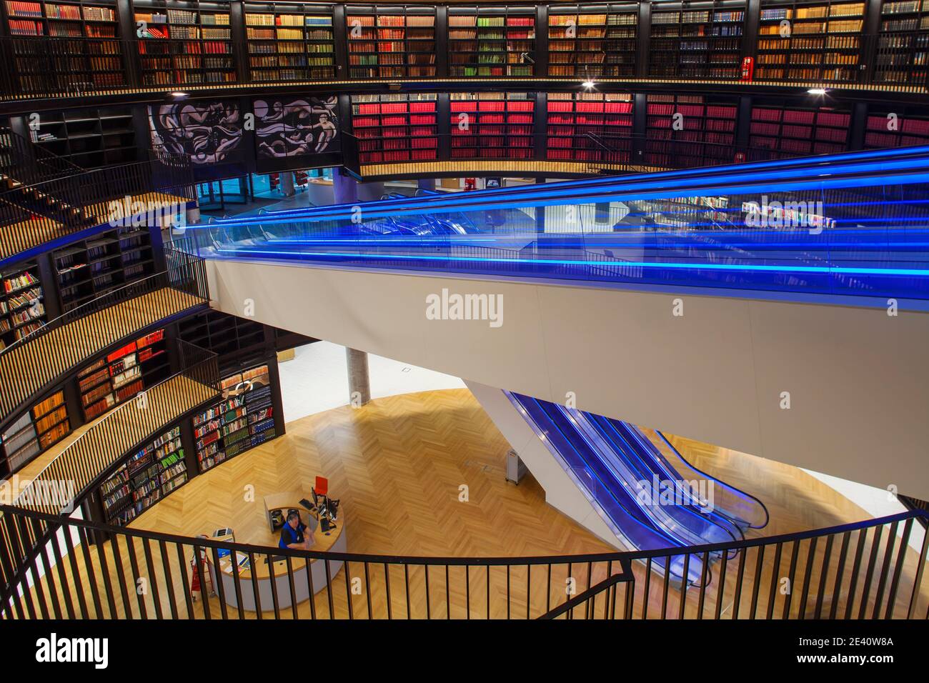 Großbritannien, England, West Midlands, Birmingham, The Libary of Birmingham Stockfoto