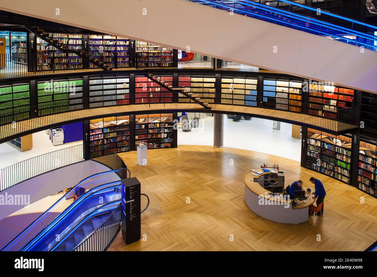 Großbritannien, England, West Midlands, Birmingham, The Libary of Birmingham Stockfoto